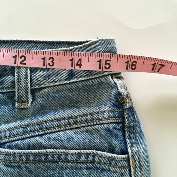 VTG Marithe Francois Girbaud Womens Blue Denim Jeans Sz 29x30 Y2K Mom - Picture 13 of 15